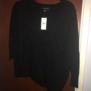 Sparkly cropped sweater NWT from Lane Bryant
